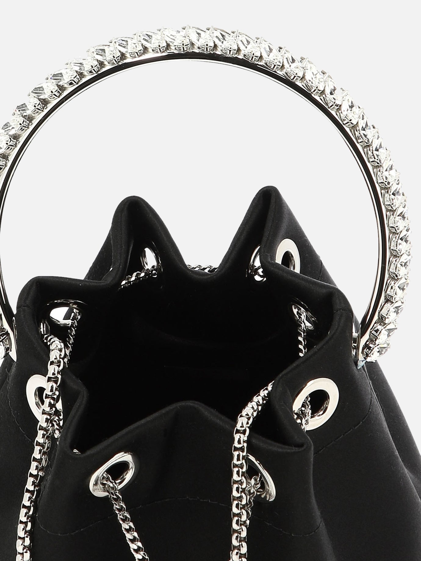 Mini bags 77% fabric 20% brass 3% acrylonitrile butadiene styrene Black - Jimmy Choo Women | PDP | VIETTI Online Store | Zoom-Modal_5