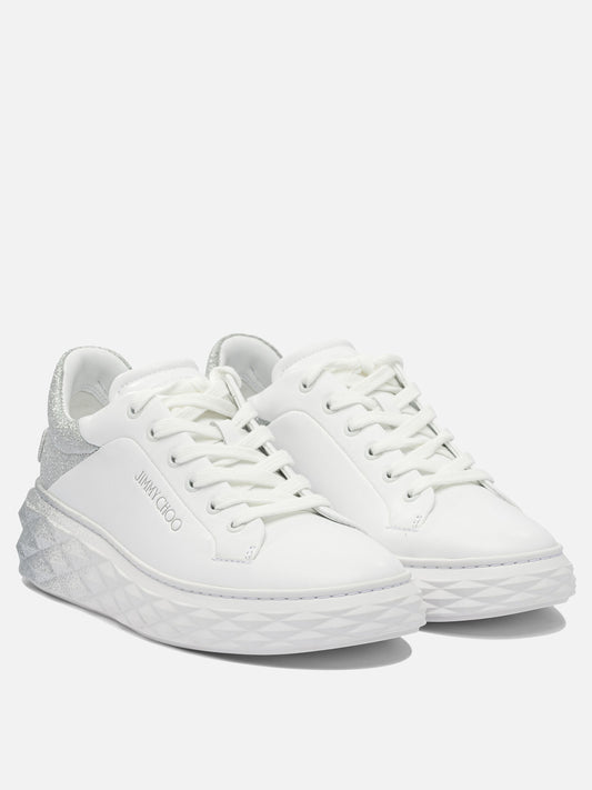 Low top sneakers 80% lamb 20% cow - 100% rubber White - Jimmy Choo Women | PLP | VIETTI Online Store | 2