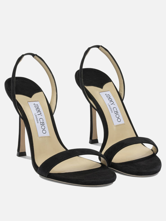 Heeled sandals 100% lamb leather - 100% calf leather Black - Jimmy Choo Women | PLP | VIETTI Online Store | 2