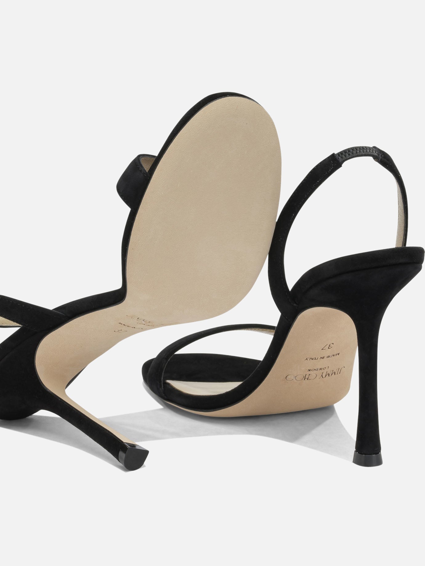 Heeled sandals 100% lamb leather - 100% calf leather Black - Jimmy Choo Women | PDP | VIETTI Online Store | Zoom-Modal_5