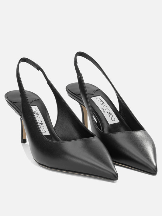 Slingbacks 99% calf leather 1% lamb leather - 100% calf leather Black - Jimmy Choo Women | PLP | VIETTI Online Store | 2
