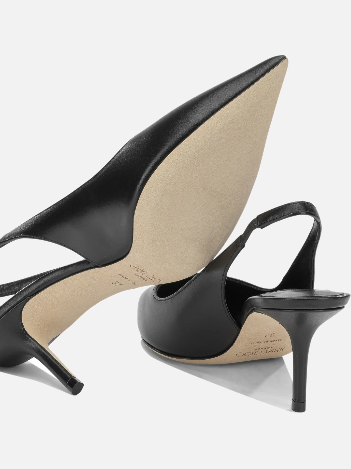 Slingbacks 99% calf leather 1% lamb leather - 100% calf leather Black - Jimmy Choo Women | PDP | VIETTI Online Store | Zoom-Modal_5