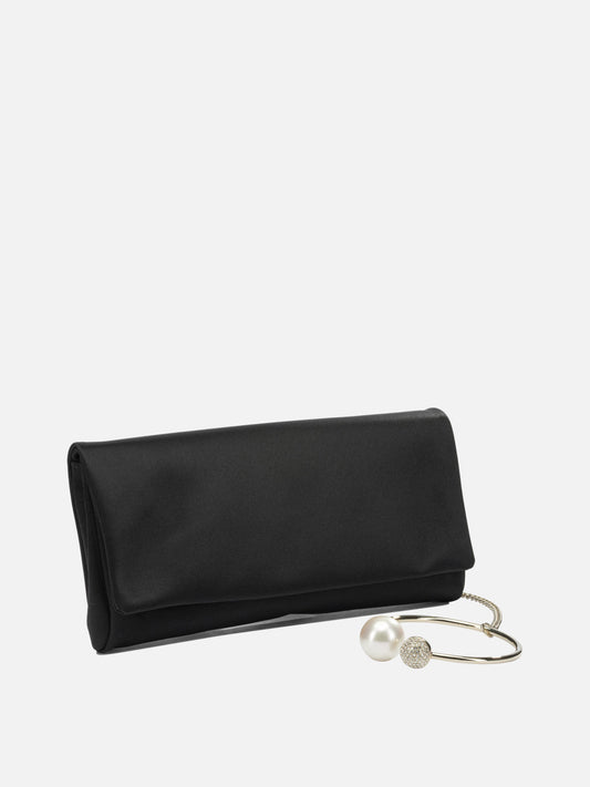 Pouch 100% leather Black - Jimmy Choo Women | PLP | VIETTI Online Store | 2