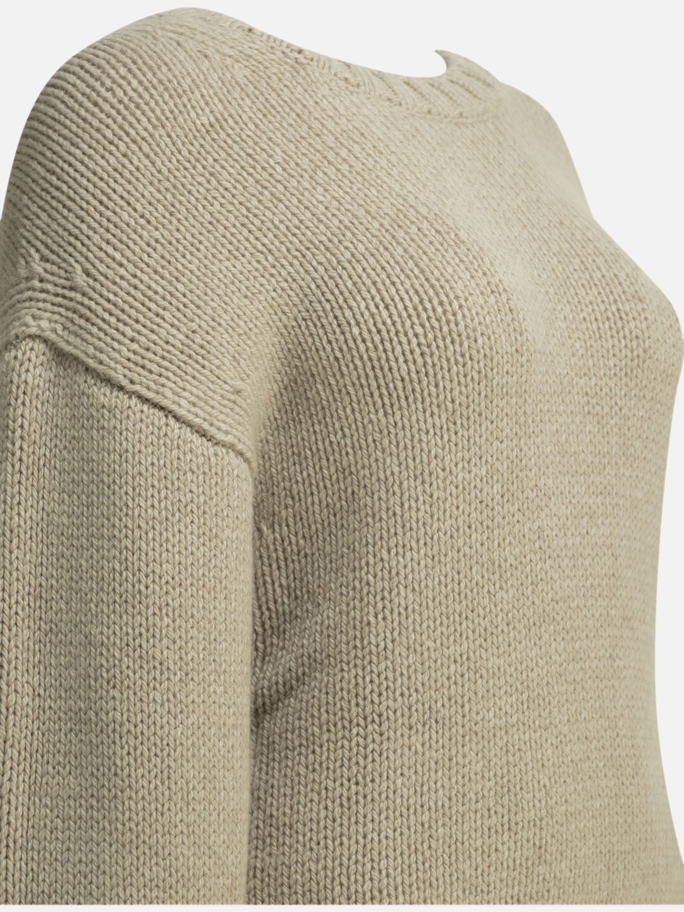 Crewneck sweaters Solid colour White - Khaite Women | PDP | VIETTI Online Store | Zoom-Modal_6