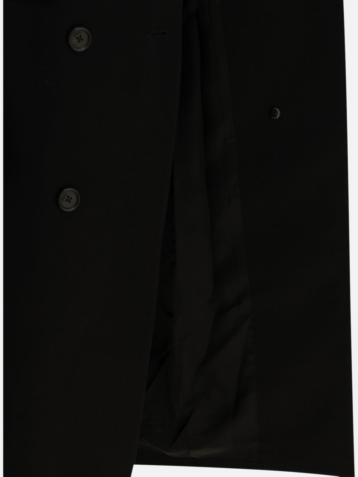 Khaite "Rolon" Long Coat Black