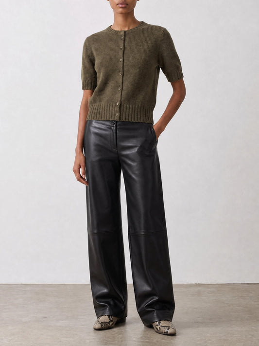Cardigans Solid colour Green - Khaite Women | PLP | VIETTI Online Store | 2