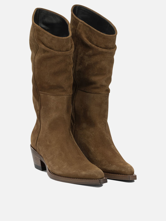 Cowboy 100% calf leather - 100% calf leather Brown - Khaite Women | PLP | VIETTI Online Store | 2