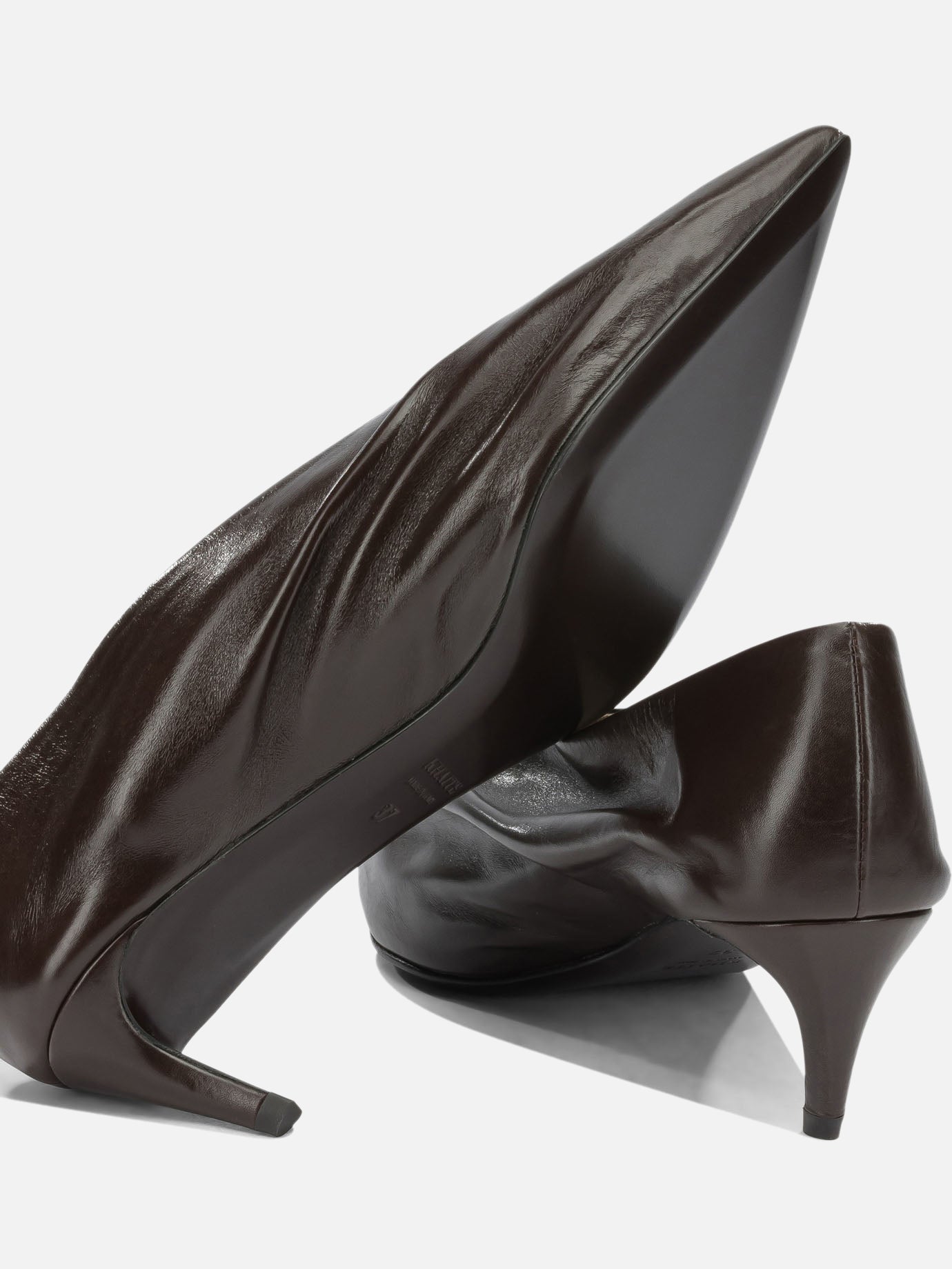 Pumps 100% calf leather - 100% calf leather Brown - Khaite Women | PDP | VIETTI Online Store | Zoom-Modal_5