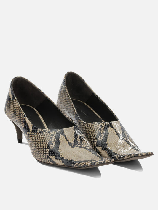 Pumps 100% calf leather - 100% calf leather Brown - Khaite Women | PLP | VIETTI Online Store | 2