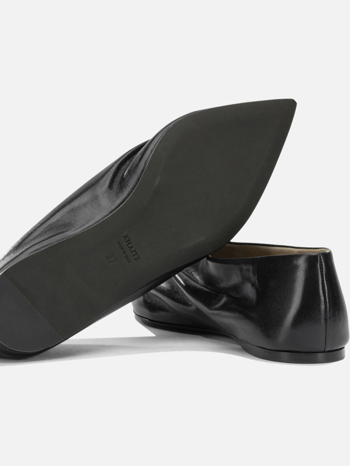 Ballerine classiche 100% calf leather - 100% calf leather Nero - Khaite Donna | PDP | VIETTI Online Store | Zoom-Modal_5
