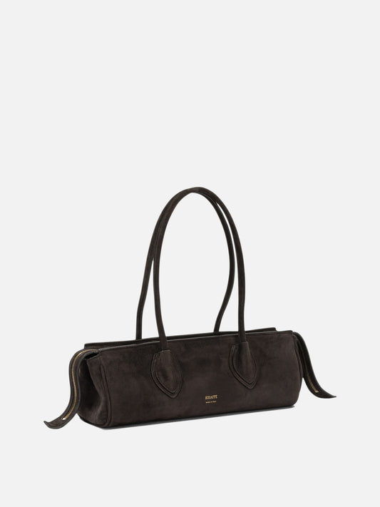 Khaite "Donna" Medium Shoulder Bag Black