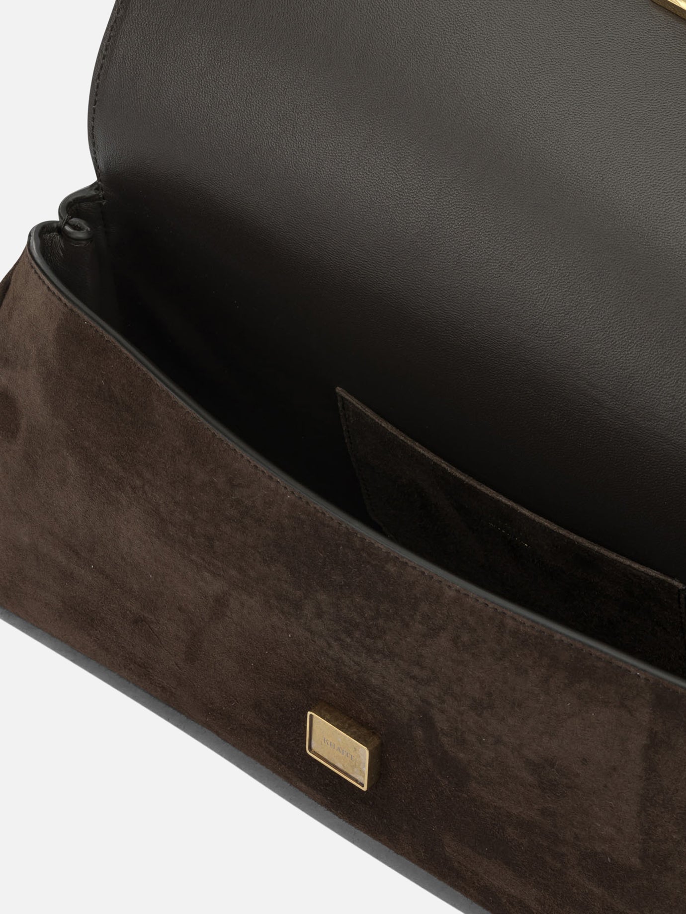 Pouch 100% baby calf leather Brown - Khaite Women | PDP | VIETTI Online Store | Zoom-Modal_5