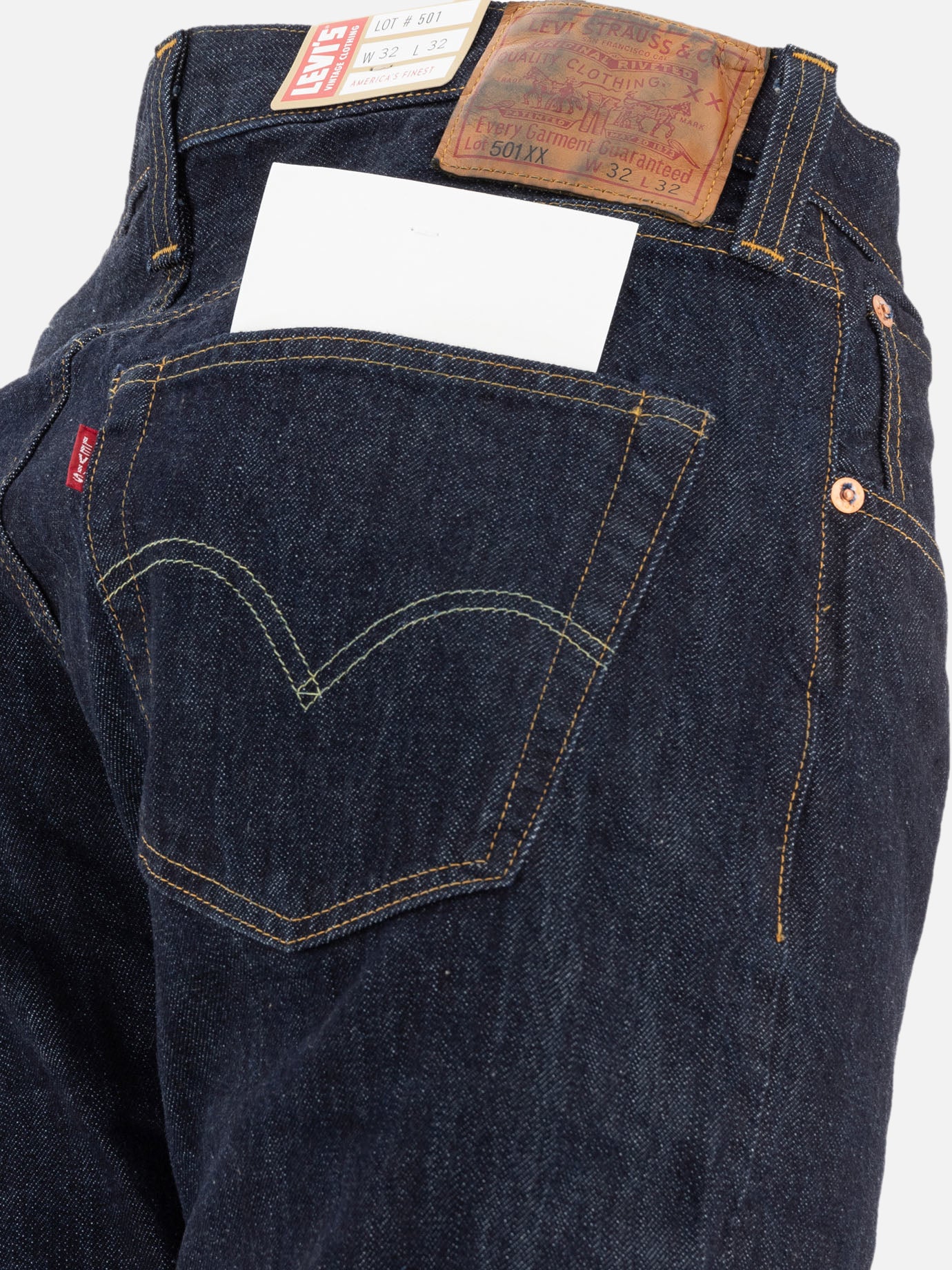 Straight-leg jeans Solid colour Blue - Levi's Men | PDP | VIETTI Online Store | Zoom-Modal_4