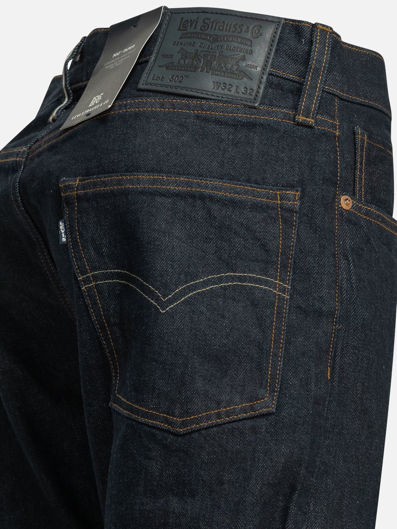 Straight-leg jeans Solid colour Blue - Levi's Men | PDP | VIETTI Online Store | Zoom-Modal_4