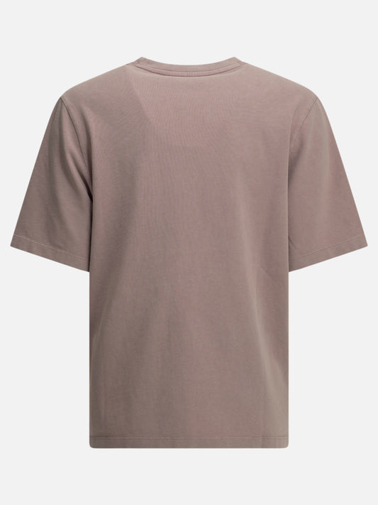 Maison Kitsuné "Baby Fox" Crew-Neck T-Shirt Purple