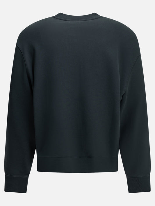 Maison Kitsuné "Fox Head" Crew Neck Sweatshirt Blue