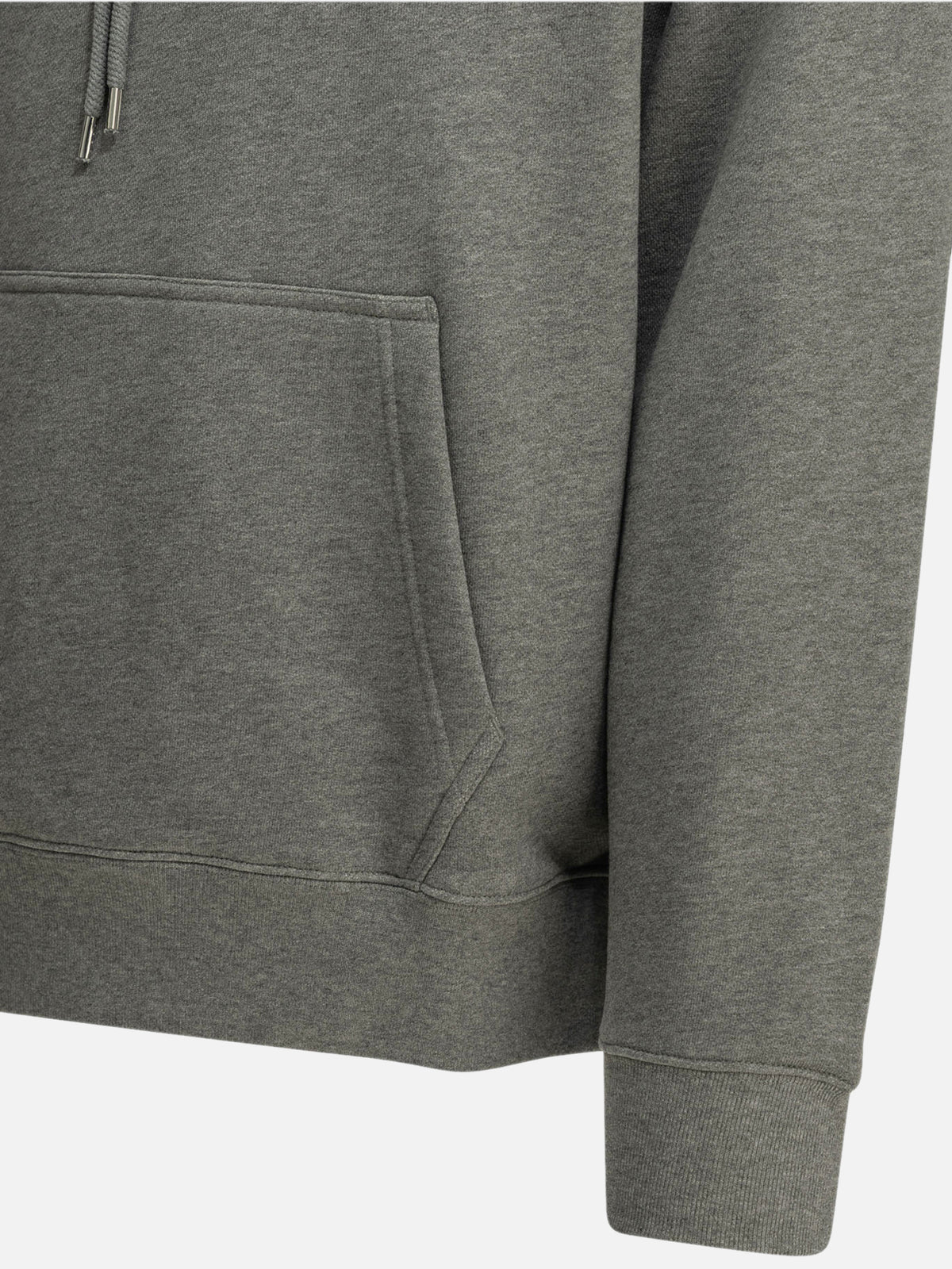 Maison Kitsuné "Fox Head" Hoodie Grey