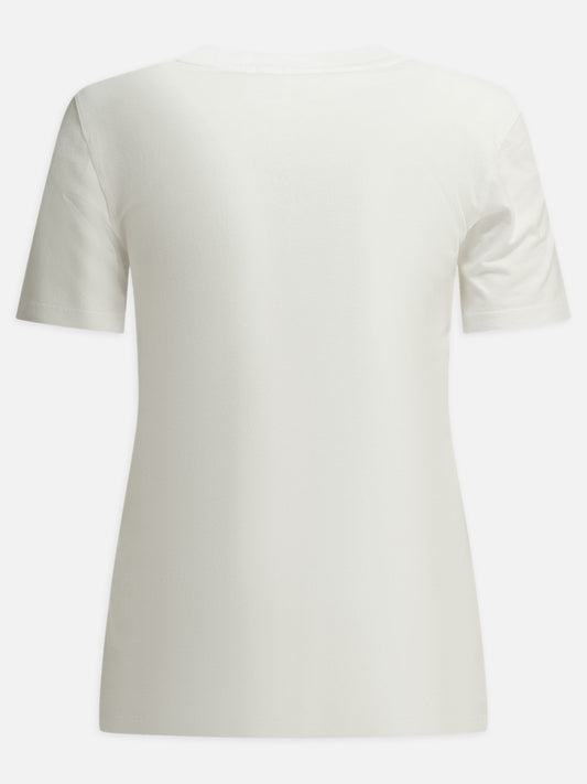T-shirt girocollo Logo Bianco - Maison Kitsuné Donna | PDP | VIETTI Online Store | 2