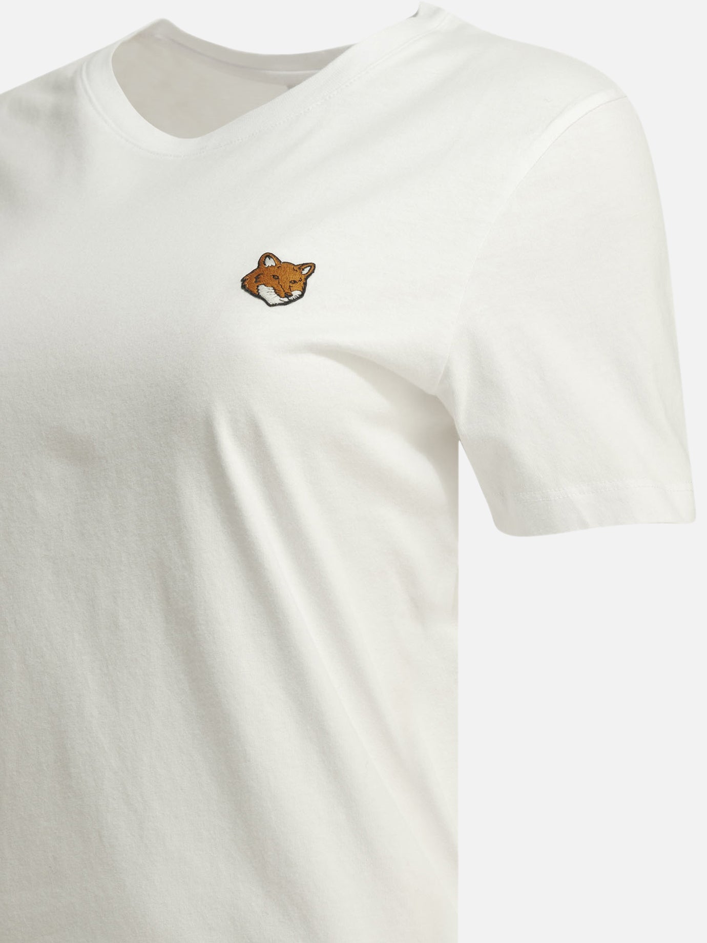 T-shirt girocollo Logo Bianco - Maison Kitsuné Donna | PDP | VIETTI Online Store | Zoom-Modal_4
