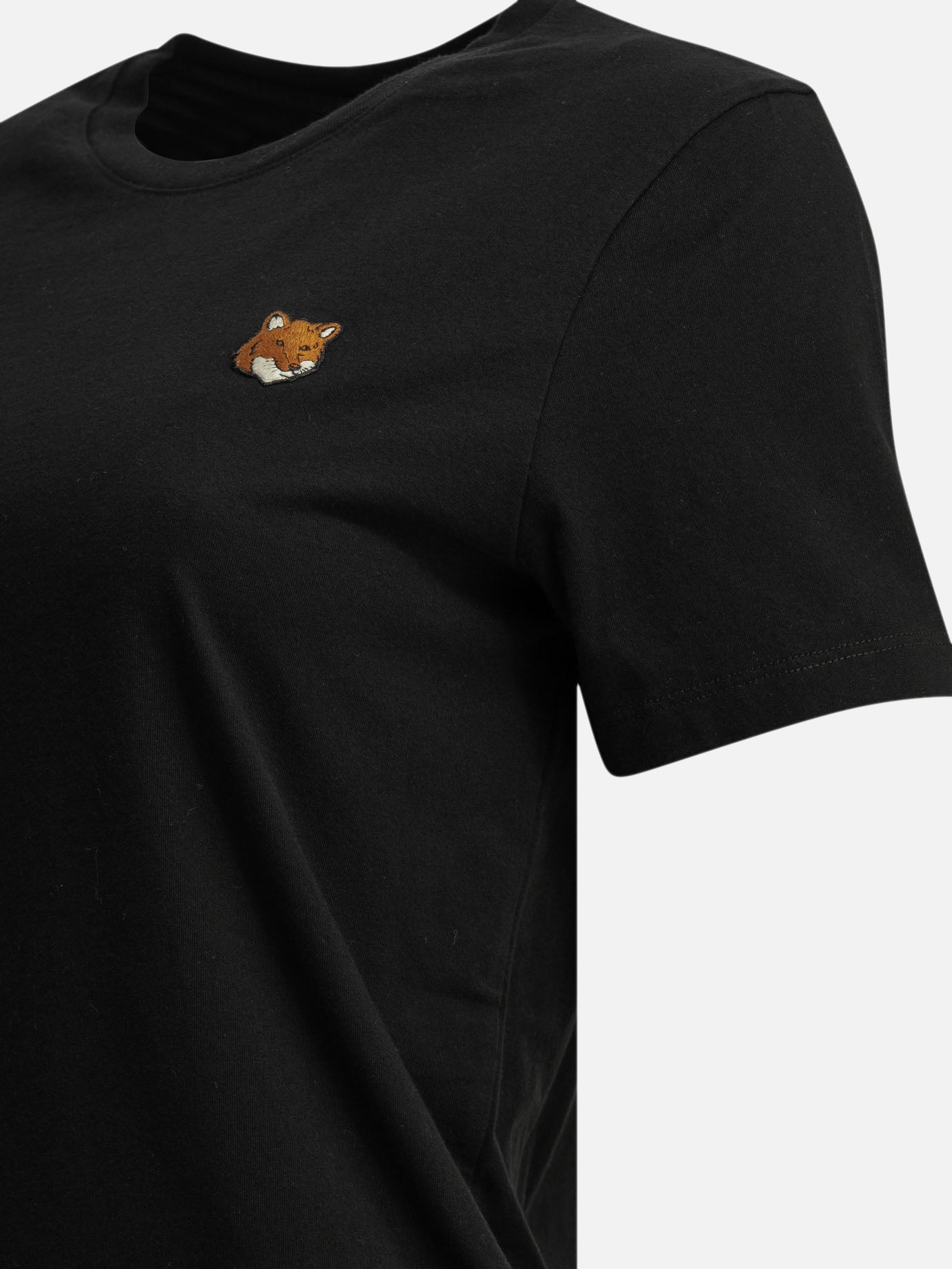 T-shirt girocollo Logo Nero - Maison Kitsuné Donna | PDP | VIETTI Online Store | Zoom-Modal_4