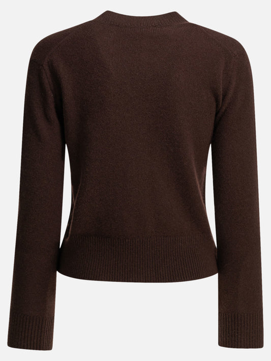 Cardigans Solid colour Brown - Maison Kitsuné Women | PLP | VIETTI Online Store | 2