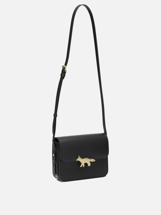 Borse piccole 100% bovine leather - Lining: 100% cotton Nero - Maison Kitsuné Donna | PLP | VIETTI Online Store | 2