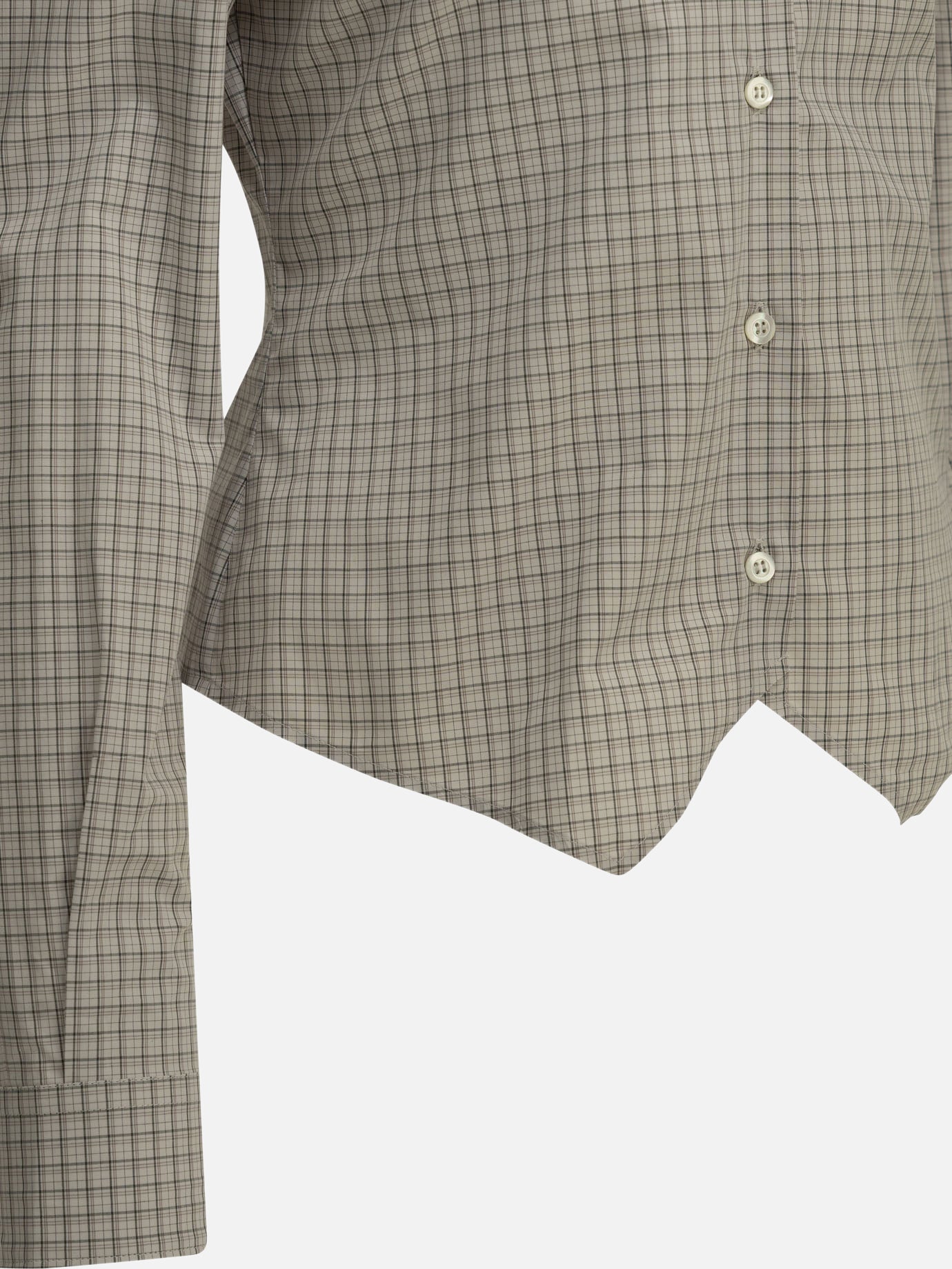 Casual shirts Check Grey - Maison Margiela Women | PDP | VIETTI Online Store | Zoom-Modal_4