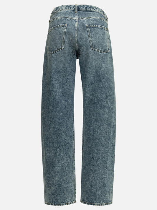 Maison Margiela "Boyfriend" Straight-Leg Jeans Light blue