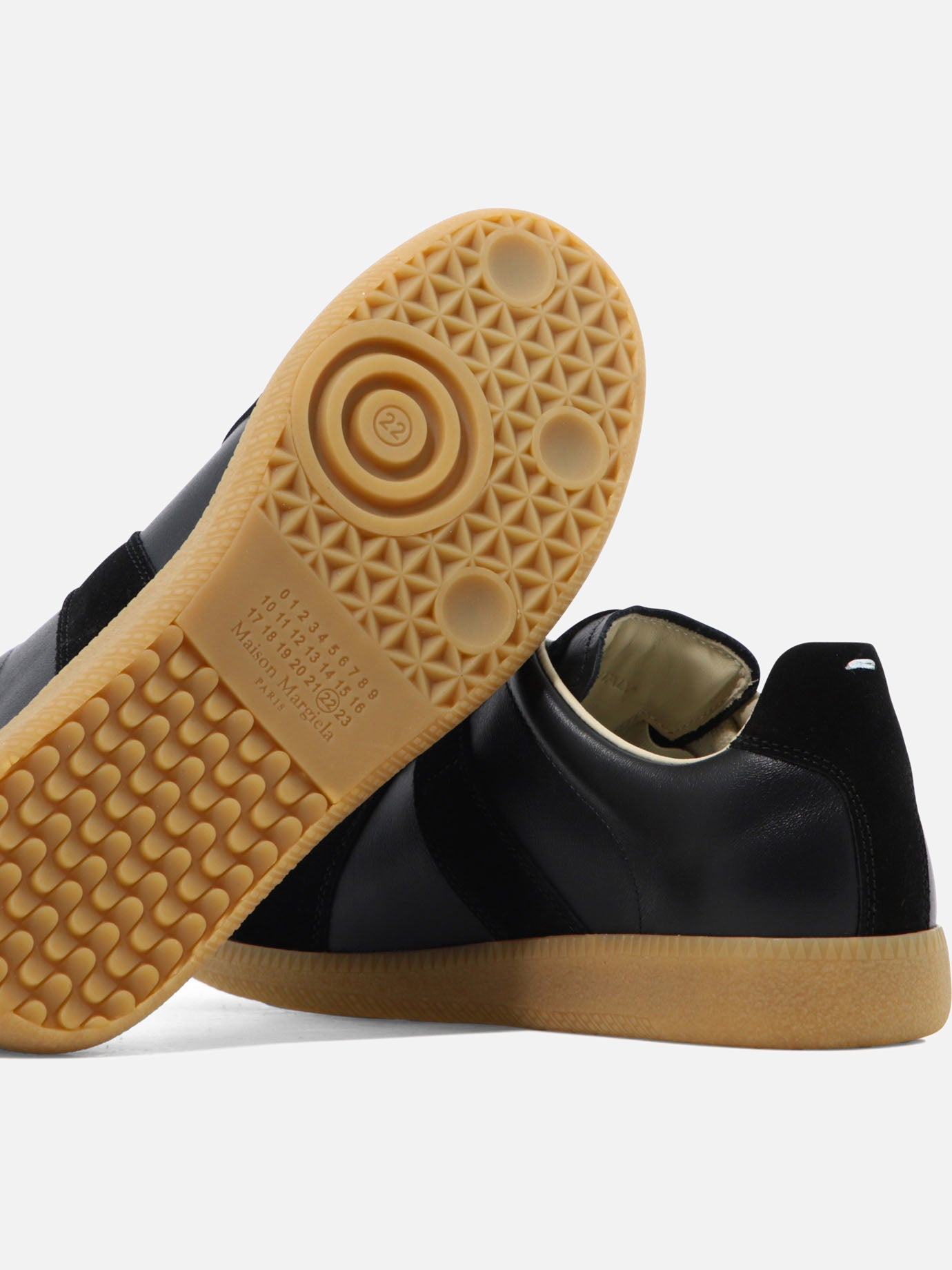 Sneaker basse 100% calf leather - 100% rubber Nero - Maison Margiela Uomo | PDP | VIETTI Online Store | Zoom-Modal_5