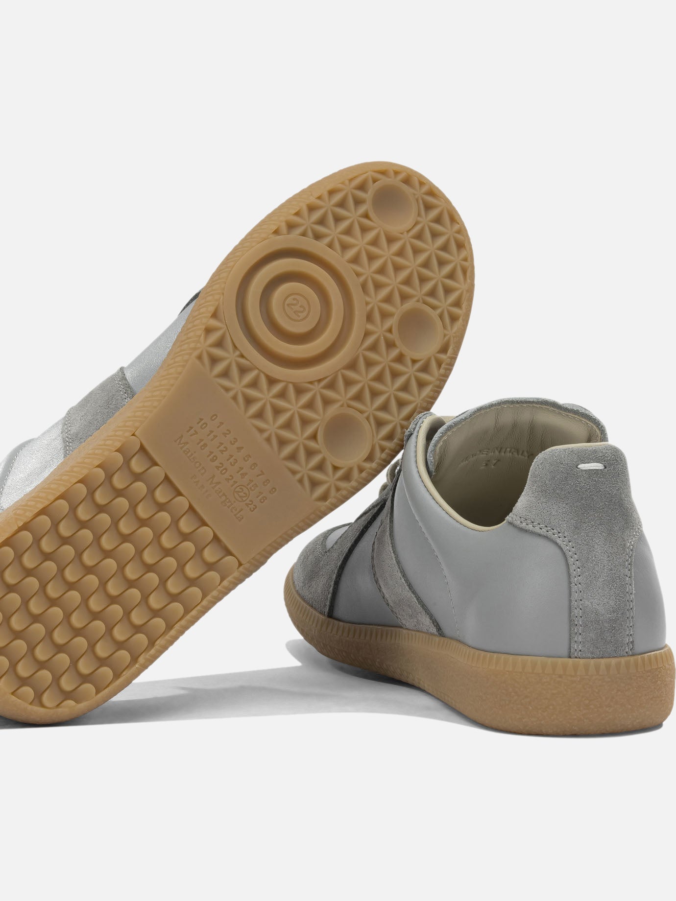 Sneaker basse 100% calf leather - 100% rubber Azzurro - Maison Margiela Donna | PDP | VIETTI Online Store | Zoom-Modal_5