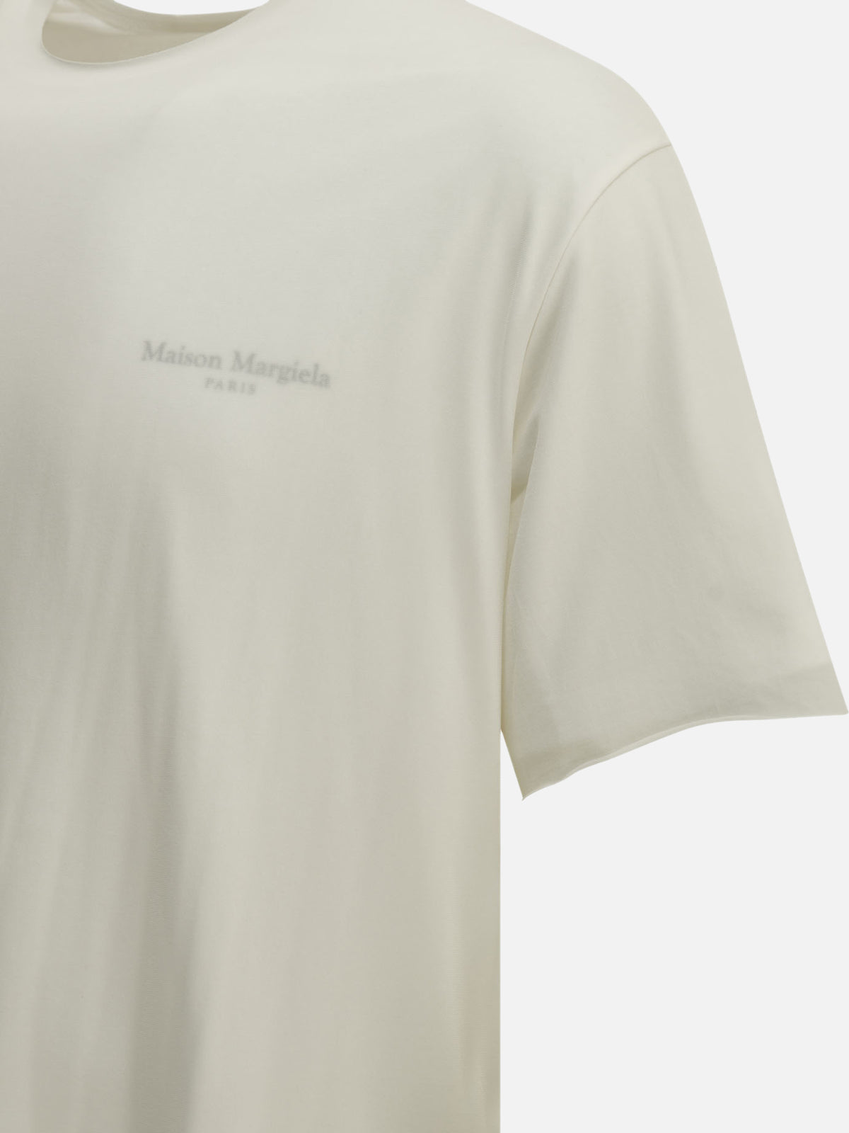 Maison Margiela "Fusion" Crew-Neck T-Shirt White