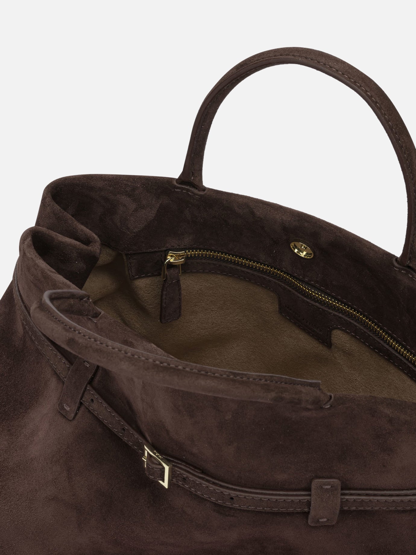 Medium bags 100% calf leather - Lining: 100% polyester Brown - Manu Atelier Women | PDP | VIETTI Online Store | Zoom-Modal_5