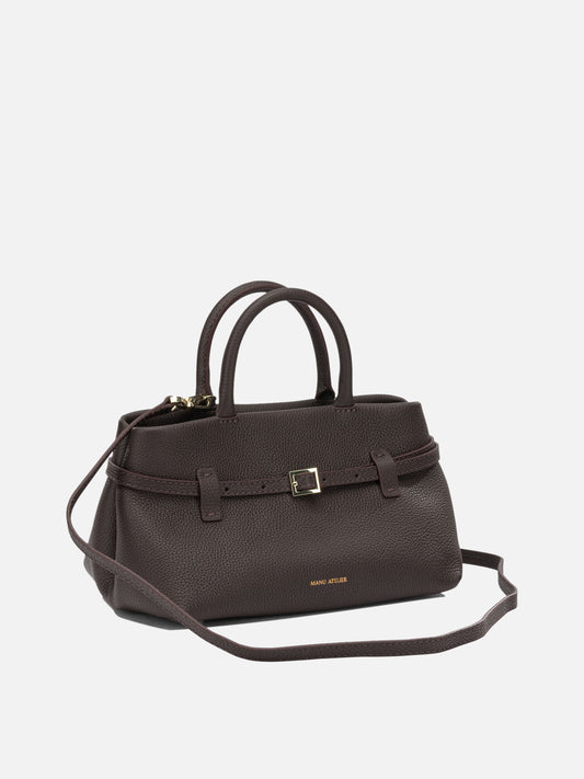 Small bags 100% calf leather - Lining: 100% polyester Brown - Manu Atelier Women | PLP | VIETTI Online Store | 2