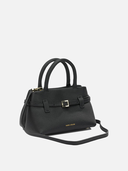 Small bags 100% calf leather - Lining: 100% polyester Black - Manu Atelier Women | PLP | VIETTI Online Store | 2