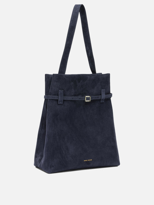 Medium bags 100% calf leather - Lining: 100% polyester Blue - Manu Atelier Women | PLP | VIETTI Online Store | 2