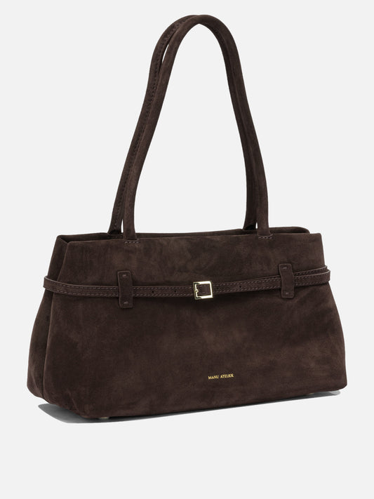 Medium bags 100% calf leather - Lining: 100% polyester Brown - Manu Atelier Women | PLP | VIETTI Online Store | 2