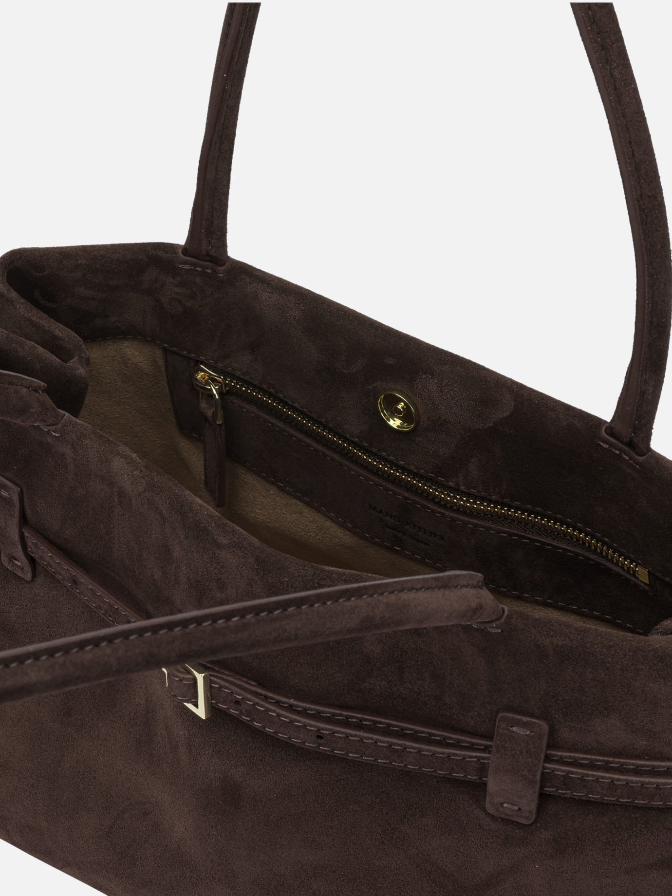 Medium bags 100% calf leather - Lining: 100% polyester Brown - Manu Atelier Women | PDP | VIETTI Online Store | Zoom-Modal_5