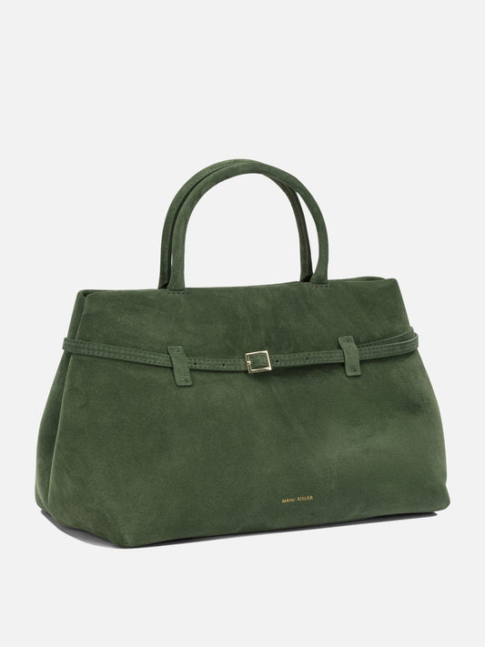 Medium bags 100% calf leather - Lining: 100% polyester Green - Manu Atelier Women | PLP | VIETTI Online Store | 2