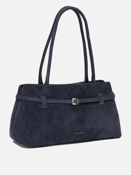 Medium bags 100% calf leather - Lining: 100% polyester Blue - Manu Atelier Women | PLP | VIETTI Online Store | 2