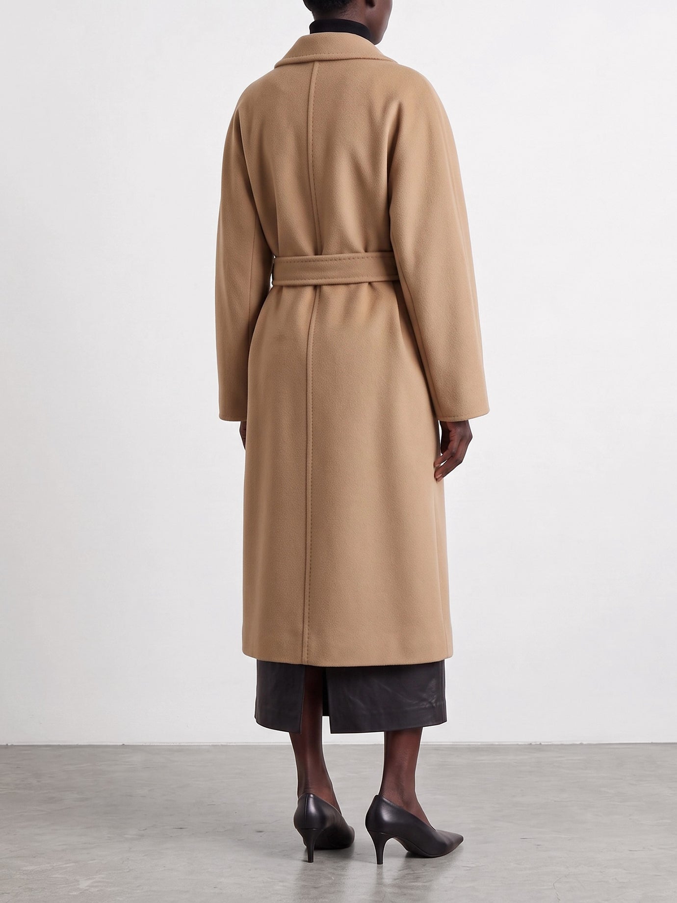 Long coats Solid colour Beige - Max Mara Women | PDP | VIETTI Online Store | Zoom-Modal_6