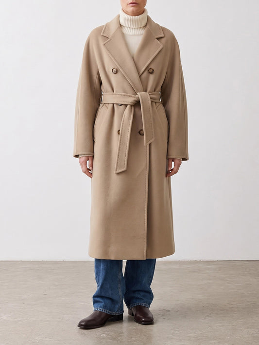 Long coats Solid colour Beige - Max Mara Women | PLP | VIETTI Online Store | 2