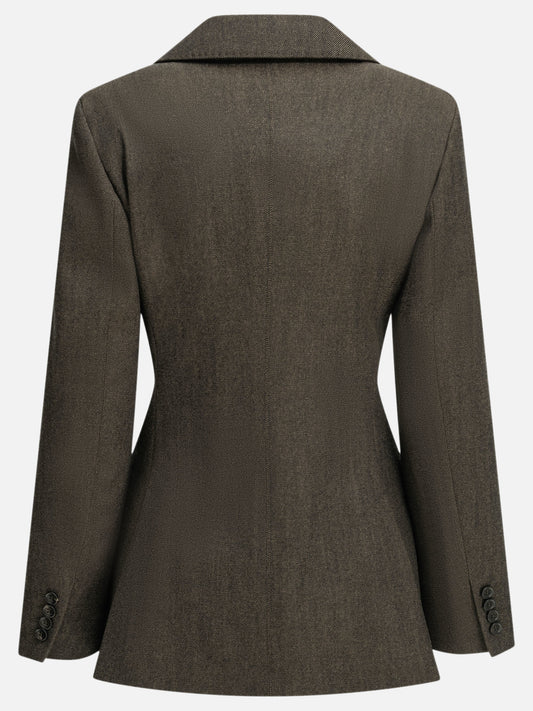 Max Mara Wool Blazer Black