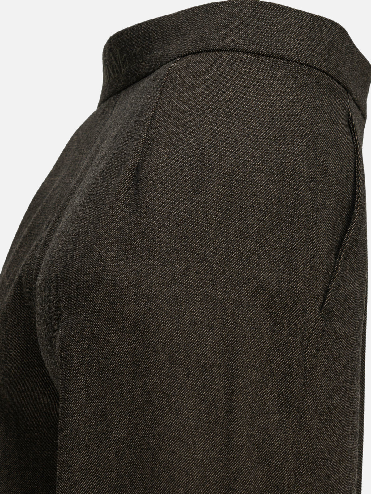 Max Mara Tailored wool pants Brown
