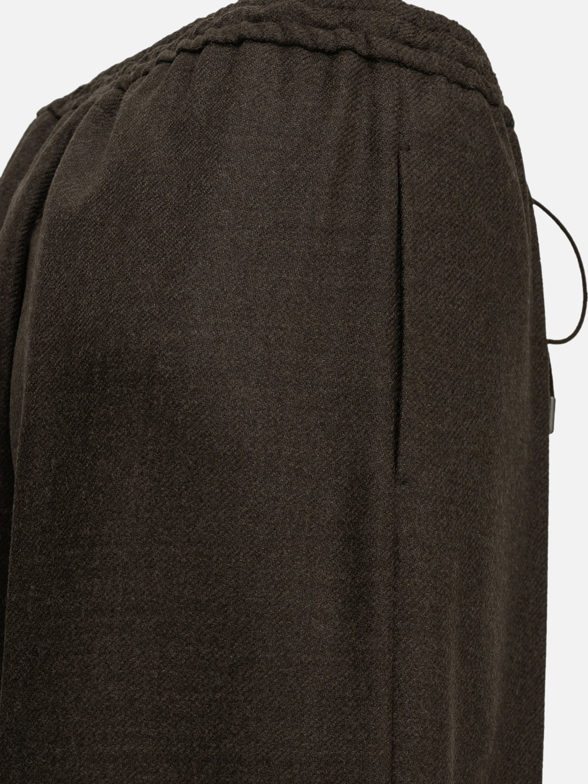 Max Mara Tailored wool pants Brown