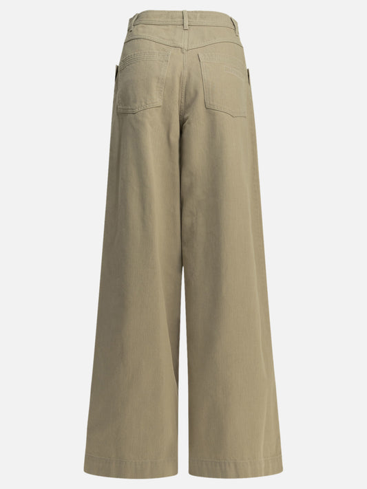 Leisure trousers Solid colour Beige - Max Mara Women | PLP | VIETTI Online Store | 2