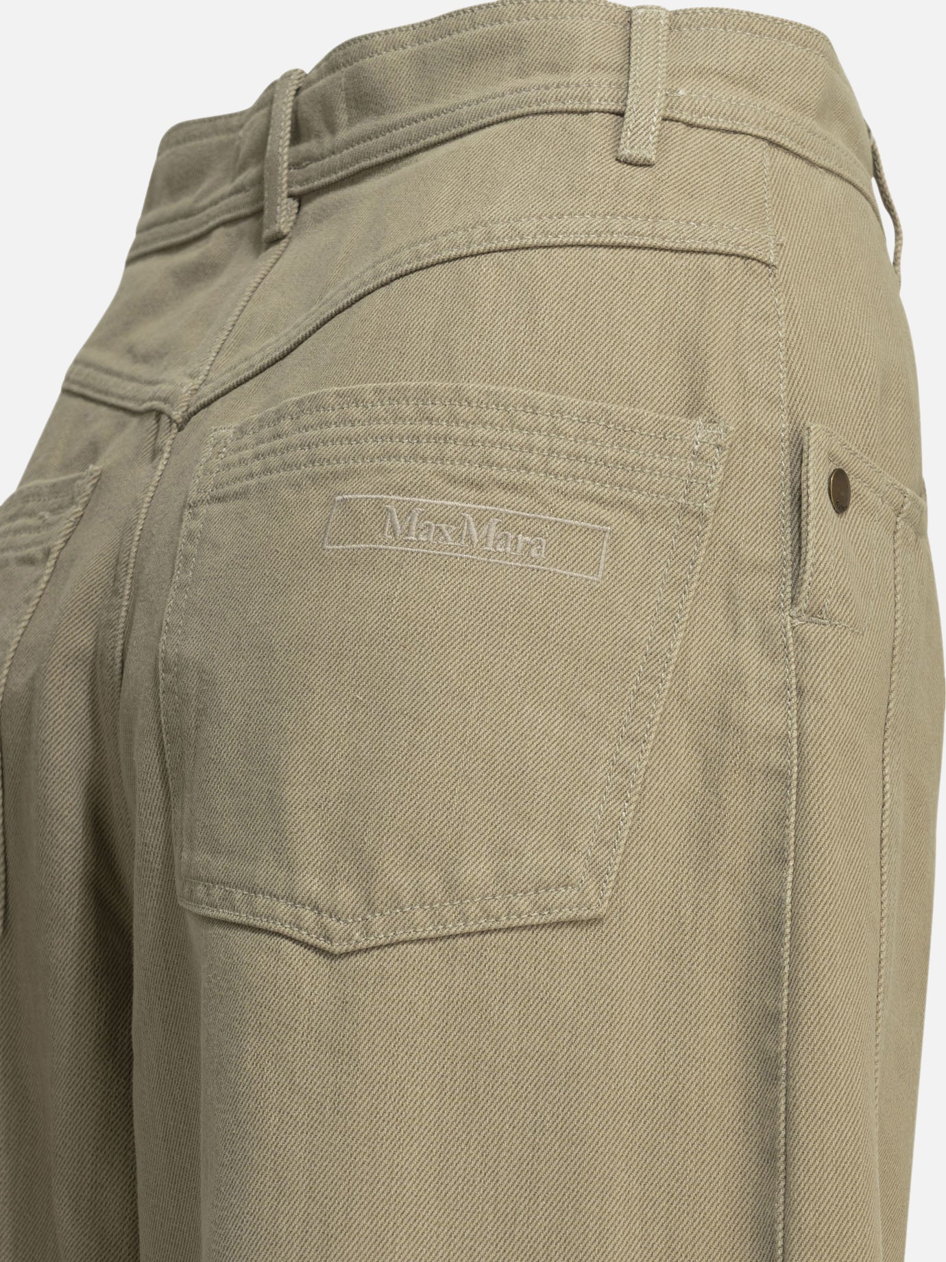 Leisure trousers Solid colour Beige - Max Mara Women | PDP | VIETTI Online Store | Zoom-Modal_6