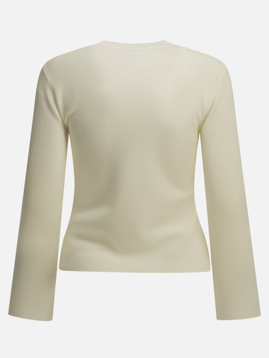 Crewneck t-shirts Logo White - Max Mara Women | PDP | VIETTI Online Store | 2