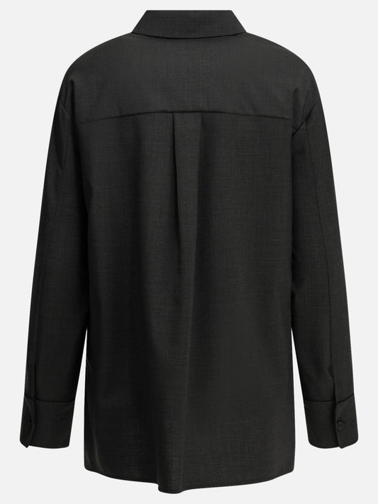 Casual shirts Solid colour Grey - Max Mara S Women | PDP | VIETTI Online Store | 2