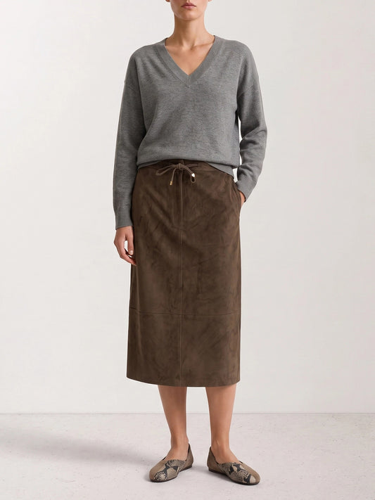 Gonne Solid colour Brown - Max Mara S Women | PLP | VIETTI Online Store | 2