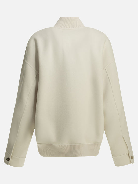 Giacche & Cappotti Solid colour White - Max Mara Sportmax Women | PDP | VIETTI Online Store | 2